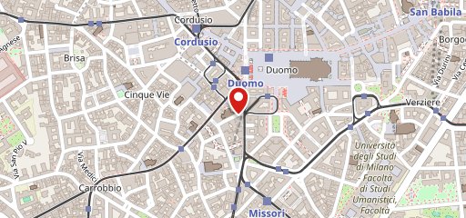 Caffè Vergnano 1882 Milano sulla mappa