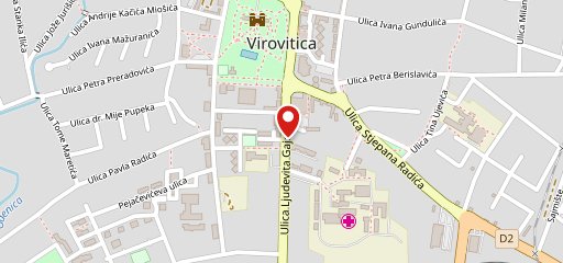 Caffe bar Galeb Virovitica sulla mappa