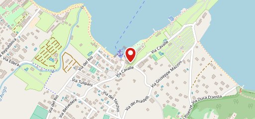 Caffettiera del lago Cremo 03 sulla mappa