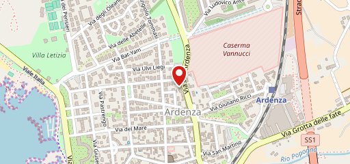 Caffetteria Pranzi Veloci Aperitivi L'isolotto Livorno sulla mappa