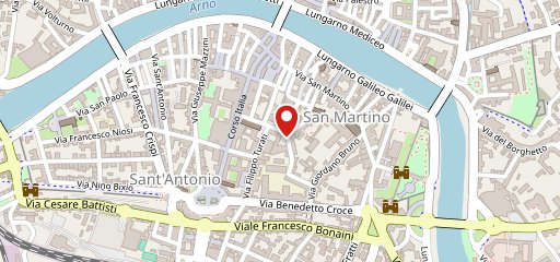 Caino Pisa Cocktail Bar sulla mappa