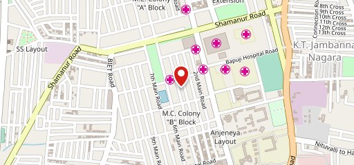 Cake basket Bekari on map