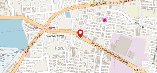 Cakes and Berrys on map