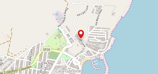 Cala Luna sulla mappa