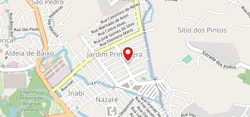 Calábria Pizzaria no mapa