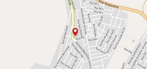 Calçadão Petiscaria no mapa