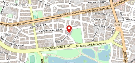 Calcutta Retro on map