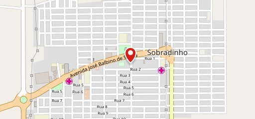 Tapioca & Cia no mapa