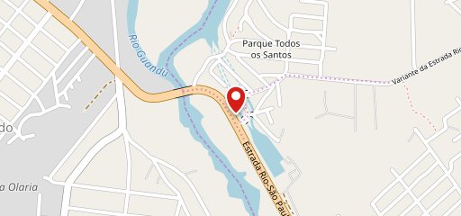 Caldo de Cana do Gudi no mapa