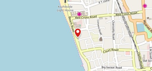 Calicut Karachi Durbar Beach on map