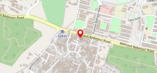 California Burrito cloud kitchen on map