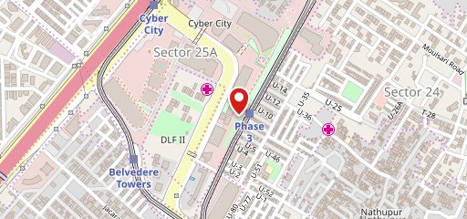 California Burrito Mexican Kitchen @ Cybergreens on map