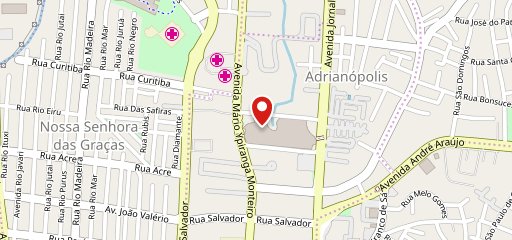 Camarada Camarão Manaus - Manauara Shopping no mapa