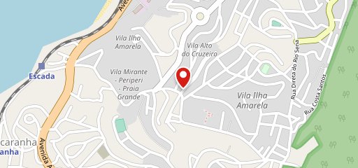 Camarao da neinha no mapa