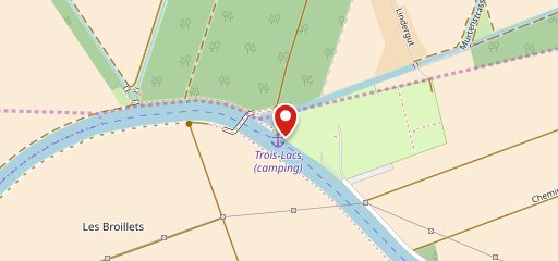 Camping les 3 Lacs sulla mappa