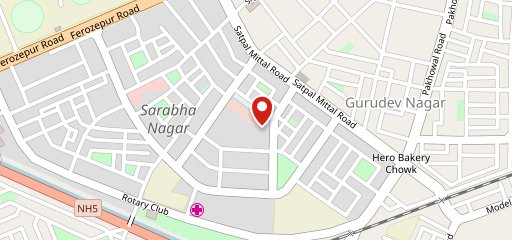 Canadian Pizza Sarabha Nagar Best Pizza in Ludhiana Purely Veg Pizza on map