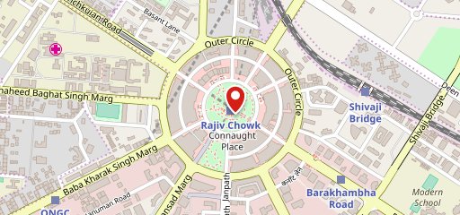 Connaught palace on map