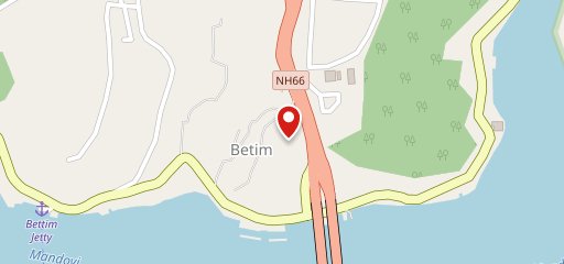 Canteen at High Court of Bombay at Goa on map