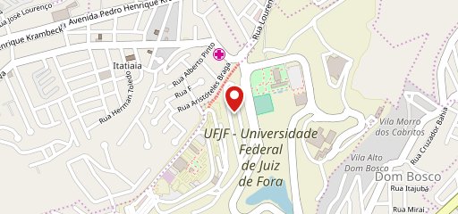 Cantina do ICB/UFJF no mapa