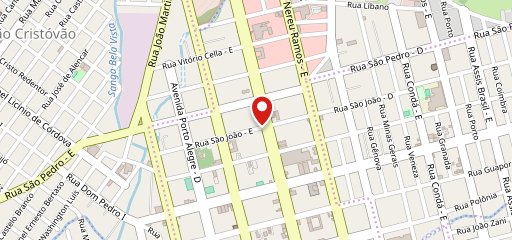 Cantina Galpão no mapa