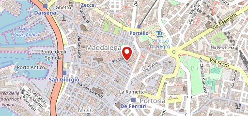 Cantine di Colombo sulla mappa