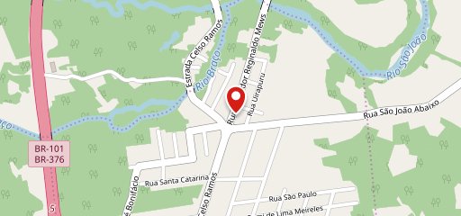 Cantinho da Comida Caseira no mapa