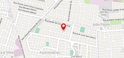 Cantinho da feijoada no mapa