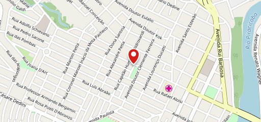 Cantinho da Tilápia no mapa