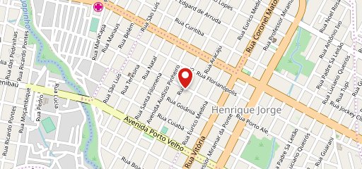 CHURRASCARIA E PIZARIA CANTINHO LOURO no mapa