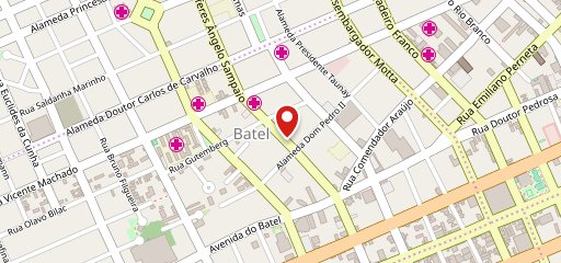 Cão Véio Batel no mapa