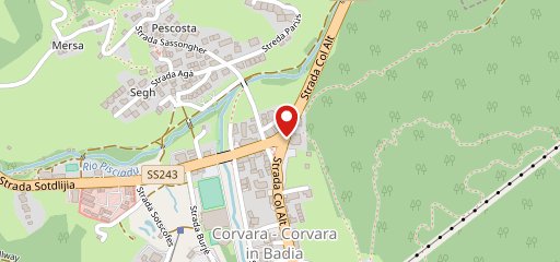 Capanna Nera Negerhutte sulla mappa