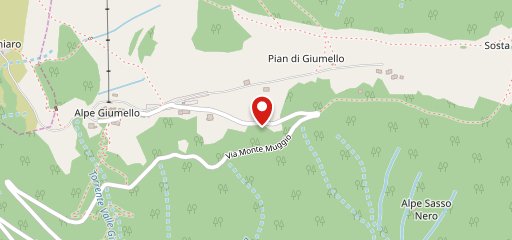 Ristorante Capanna Vittoria di Daniele Denti sulla mappa