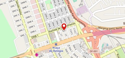 Restaurante capital Grill no mapa