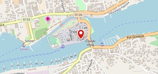 Restoran Capo sulla mappa