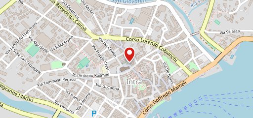 Cappuccino Rosso sulla mappa