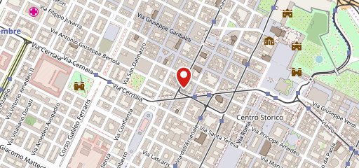 Bar Caffetteria Cappuccino Rosso sulla mappa