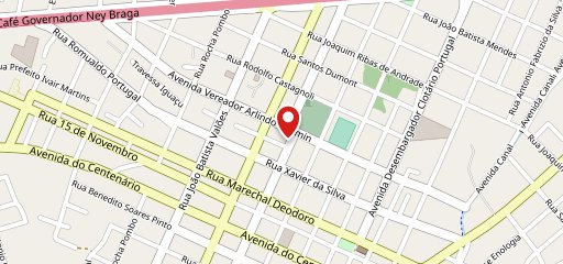 Caramella bistrô no mapa