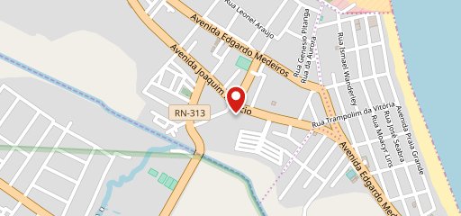 Caranguejo do Daniel no mapa