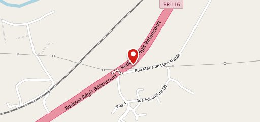 Caravaggio Grill Rota Sul no mapa