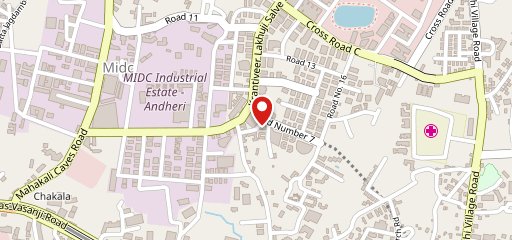 Caravan Serai MIDC Andheri (E) on map