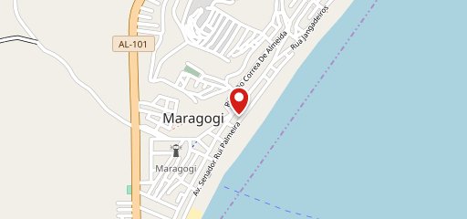 Caravelas/O Rei Das Coxinhas no mapa