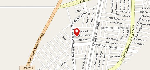 Carioca Lanches no mapa