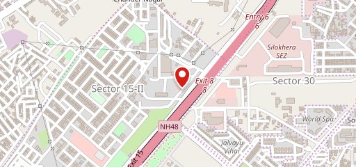 Carnatic Cafe Gurugram on map