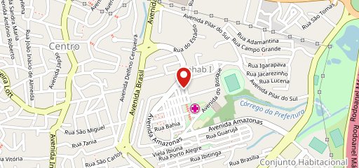 Carolina Pães e Doces no mapa