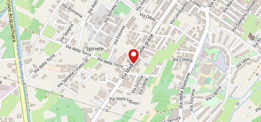 Antica Carrera sulla mappa