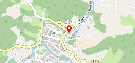 Casa da cachaça Lumiar no mapa