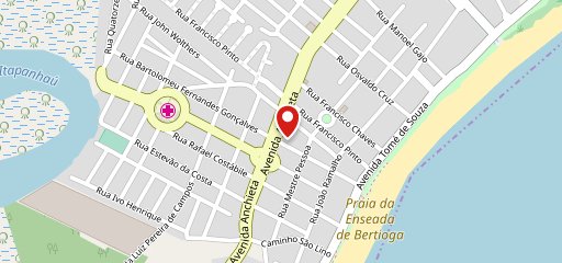 Casa da Esfiha no mapa