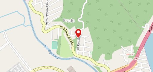 Casa da Pizza no mapa