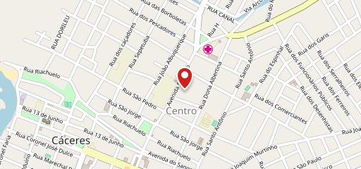 Casa da Pizza - Cáceres no mapa