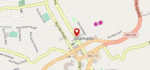 Casa da Velha Bruxa no mapa